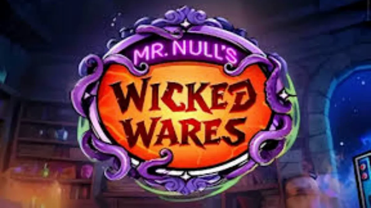 Mr Null’s Wicked Wares slot machine interface
